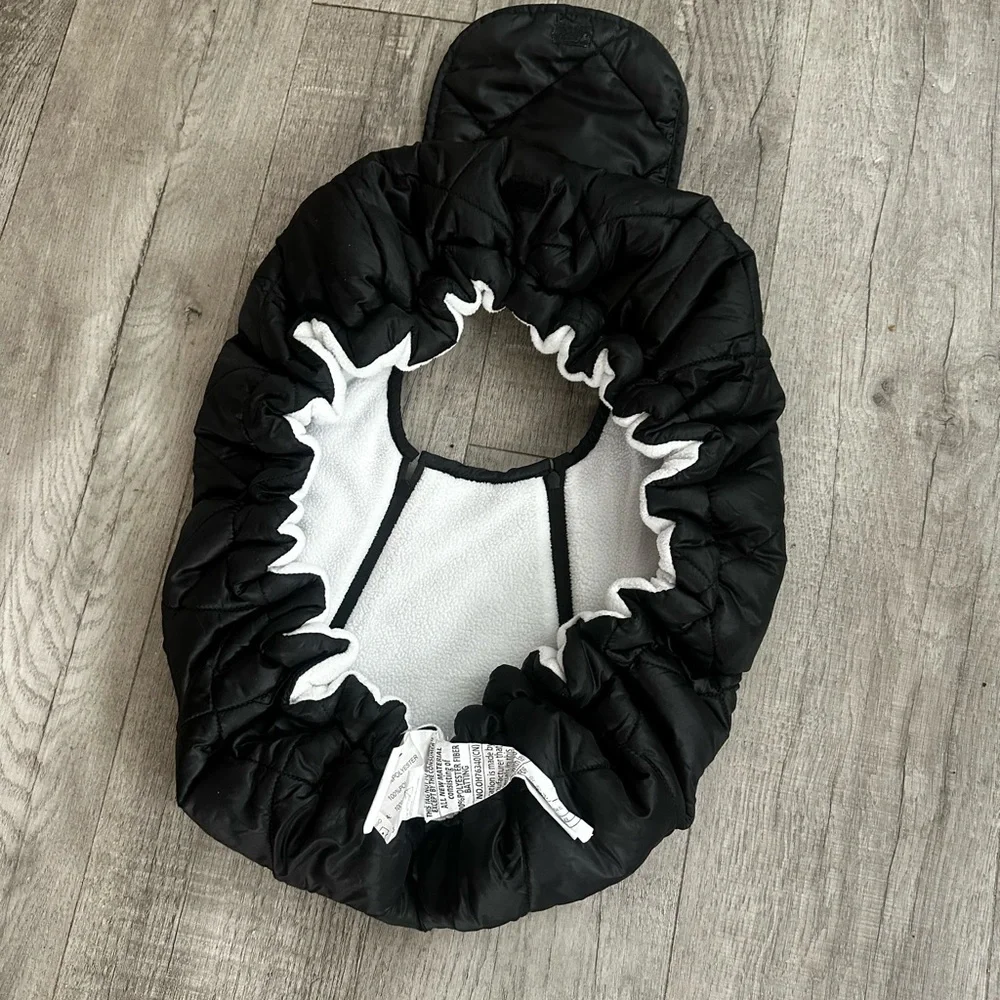 Black Infant Car Seat Cover